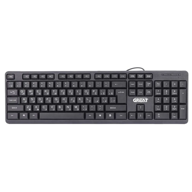 کیبورد سیم دارGREAT گریت مدل GR-1040